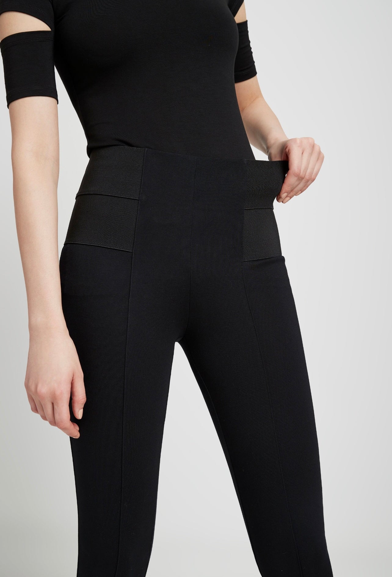 Gwen Style Pants High Rise Skinny Black