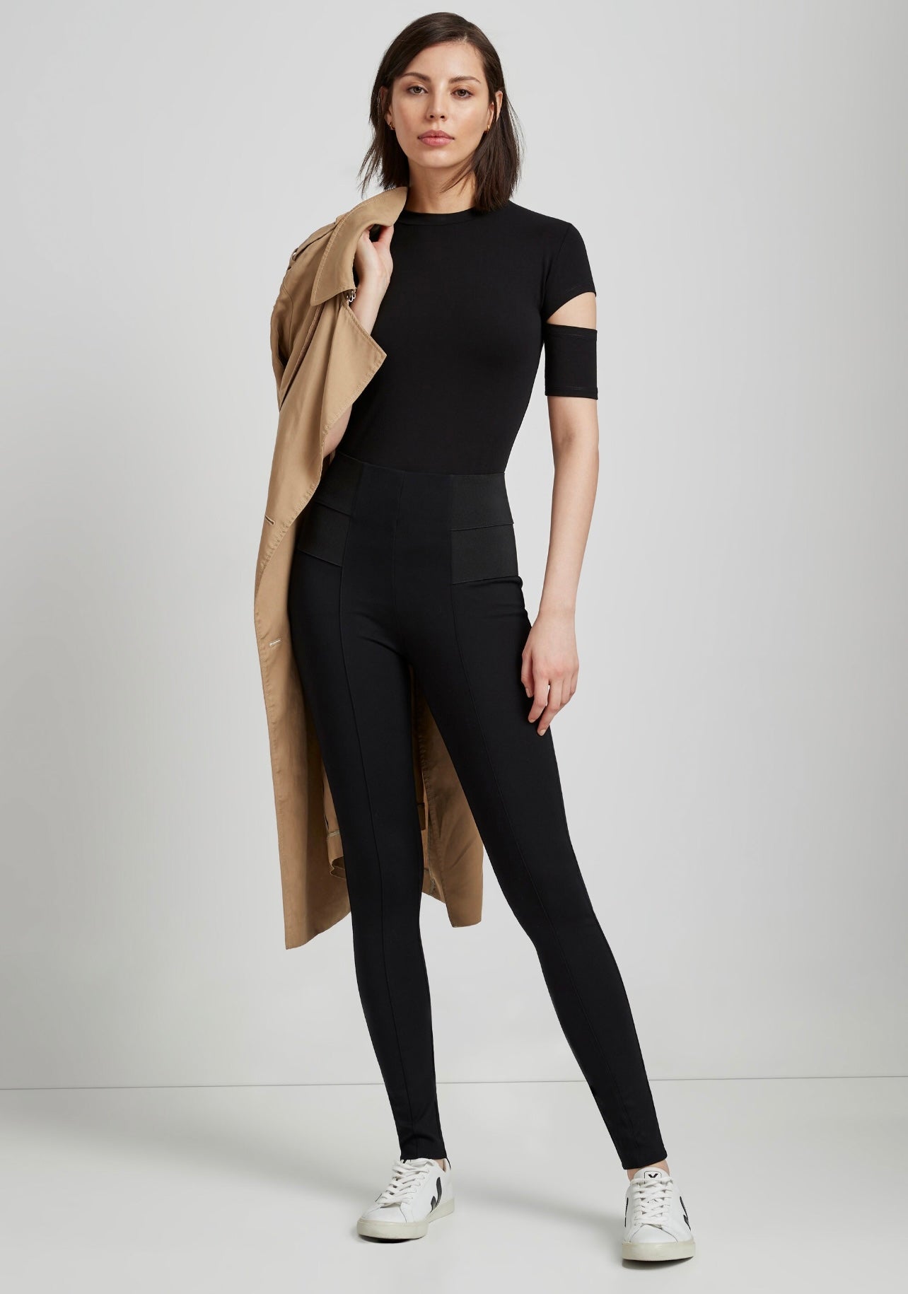 Gwen Style Pants High Rise Skinny Black